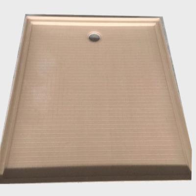 China Contemporary Marble Portable Base Frosted Glass Door Bathroom Floor Shower Tray for sale