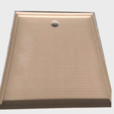 China High Flange.lips Smc Contemporary Base BATHROOM SMC Bathroom Floor Shower Tray for sale