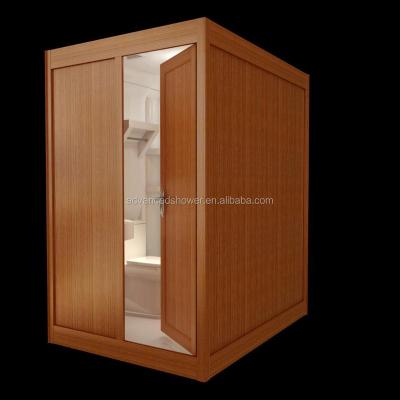 China With Portable View All In One Movable Bathroom Pod Home Decor Bathroom For Trailer Home Motel for sale