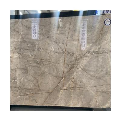 China Factory supply 100% natural modern gray marble exterior wall tiles marble slab for interior wall decoration for sale