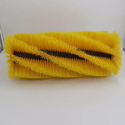 China Long Life Low Cost Snow Sweeper Road Sweeper Wire Roller Brush Street Cleaning Brush for sale