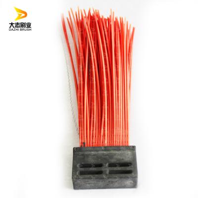 China Long Life Low Cost Hygiene Car Accessories Square Road Sweeper Brushes for sale