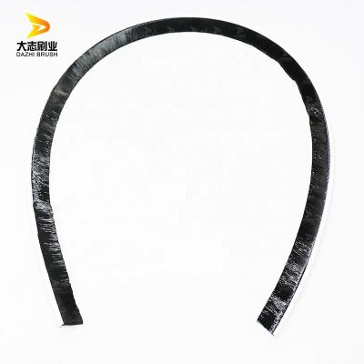 China Industrial Flexible PP Stiffen Door Seal Strip Windproof Dustproof Brush for sale