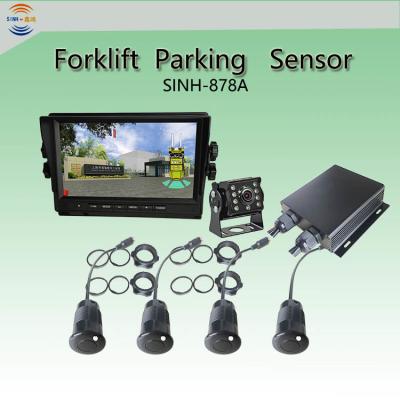 China Heavy Duty 4 Sensors Reversing Ultrasonic Parking Sensor System for Trailers/Trucks for sale