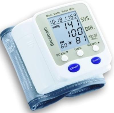 China BP monitor blood pressure monitor wrist type with bluetooth for sale