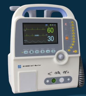 China Cardiac Defibrillator DC shock HD Defi-monitor/monophasic Defi-monitor heart attack device for sale