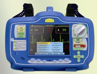 China AED Cardiac Defibrillator DC shock HD Defi-monitor/monophasic Defi-monitor heart attack for sale