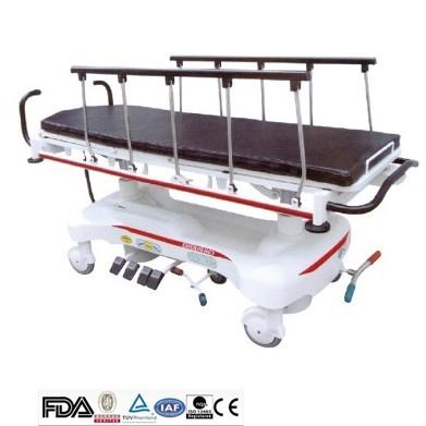 China Hydraulic Emergency trolley transportation Luxury trolley for treatment hospital trolley for sale