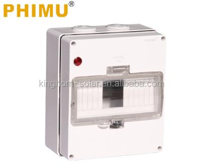 China IP66 RCD. WATERPROOF MCB DISTRIBUTION PLASTIC BOX ENCLOSURE CB8N FOR SOLAR SYSTEM 200mm*173mm*98mm for sale