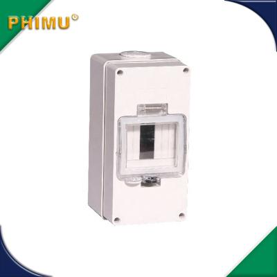 China Waterproof PC Australia IP66 4ways Distribution Box Circuit Breaker Enclosure for sale