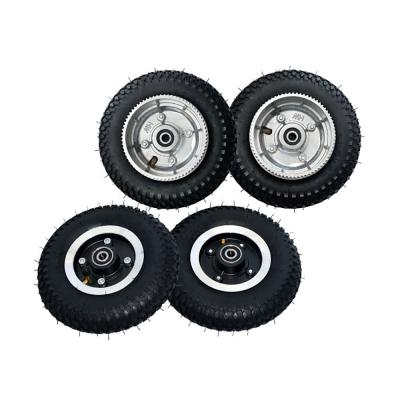 China Maytech 8inch Mountainboard Aluminum Front And Rear Wheel For Electric Mountainboard Back Wheel With 72T Wheel Pulley for sale