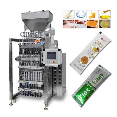 China Food Multi Lane 3 Sides Liquid Sachet Sealing Filling And Packing Machine zu verkaufen