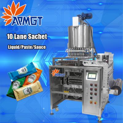 China Food Ketchup Tomato Sauce Filling And Sachet Packing Machine zu verkaufen