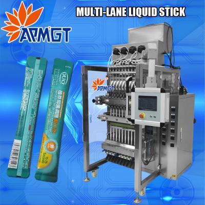 China Mouthwash Multi Food 4 Lane 10 Lane Stick Filling And OTO Liquid Packing Machine zu verkaufen