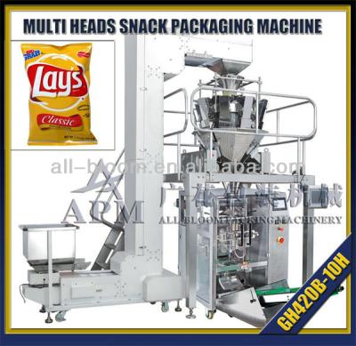 Cina Puff Food Weighing Packing Machine For Plastic Package Pouch Bags in vendita