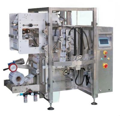 중국 Beverage Food Vertical Packing Machine 4 Side Sealing Bag Base 판매용