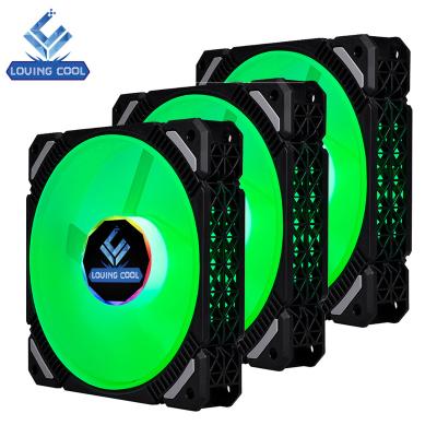 China Computer Case Magnet Newest Brand Customization 120mm Air Cooler Cool Fan Computer CPU Fan for sale