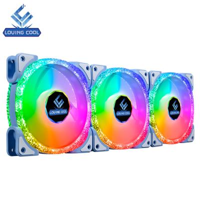 China Computer Case Magnet Cool 120mm RGB Fan Cooler 120mm Fan CPU Fan for sale