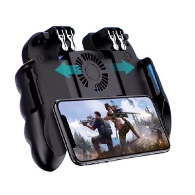 China Hot Selling H9 Games Fan Smartphone Pubg Power Bank Game Shooting Gamepad For Pubg Controller L1r1 Joystick Grip Handle for sale