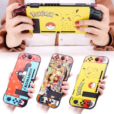 China Custom Accurate Frosted Scratchproof Protective Cute Cartoon Cover Case For Switch for sale