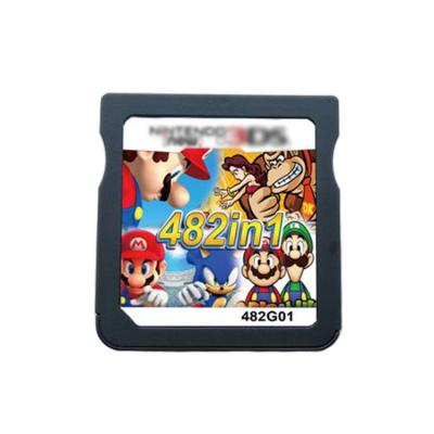 China ABS In Stock 482 in 1 Games Card Cartridge Multicart Console Card for Video Game Consoles for sale