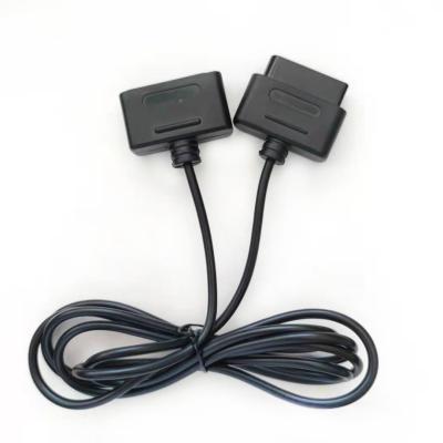 China Data Transfer Game Console Priority Extension Cable 1.8m Handle Black Extension Line For Snes for sale