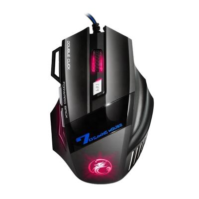 China Metal 2400 Dpi Wired Optical Gaming Mouse X7 Silent Mause For PC Laptop With Backlight for sale