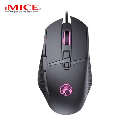 China Hot Sale Cheap Price T91 7200dpi Metal 8 Buttons Metal Optical Computer Gaming Mouse Good Quality With Breathing Light for sale