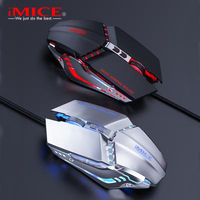 China Hot Good Price Quality&cheap T80 2000dpi Metal New Arrivals Usb 7 Buttons Optical Computer Gaming Mouse With Breathing Light for sale