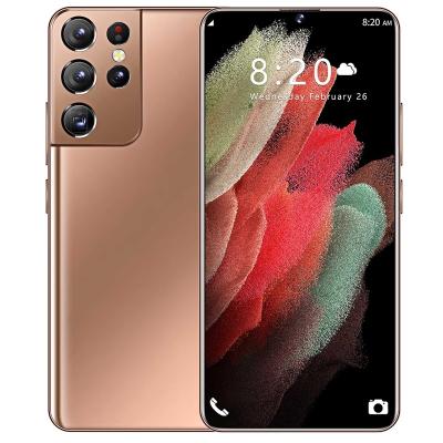 China Dual SIM Card Wholesale S21 6.7inch Smartphone Opened 24mp+48mp 6800mah Battery 10 Core Mobail Android10 5g 8+256gb Mobile Phone for sale