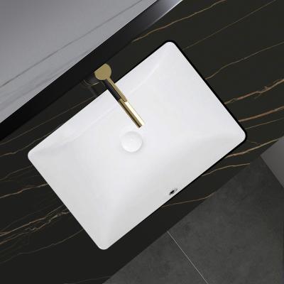 China CE Modern Wholesale Modern CUPC Bathroom Sink Under Counter Ceramic Hand Basin for Hotel for sale