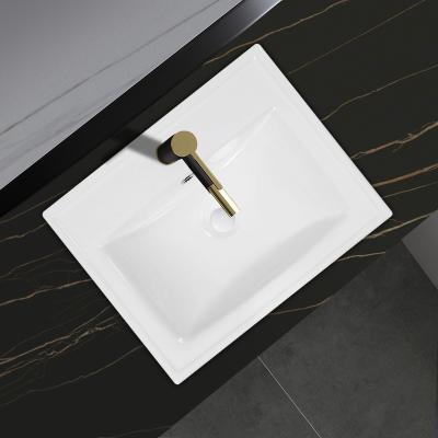 China CE Contemporary Sink CUPC Hot Sales Rectangle Porcelain Undermount Sink Hand Basin Bathroom Sink for sale