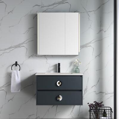 China EUROPEAN Wholesale Modern Luxury Bathroom Vanity Cabinet Bathroom Furniture Vanity Cabinet Set For Home Hotel for sale