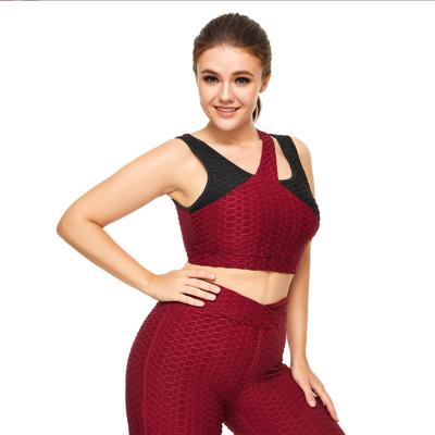 China Wholesale New Arrival Fashionable Woman Breathable Plus Size Push Up Sports Bra Big Size For Women Sportswear for sale