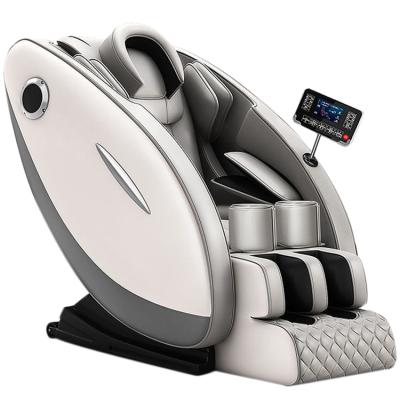 China Modern Home Use Relax Cheap 8D Reclining Electric PU Leather Luxury Home Office Massage Chair For Full Body for sale