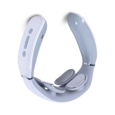 China 2021 Modern Electric Shape U Style Mini Smart Neck Massager EMS With Heating Function for sale