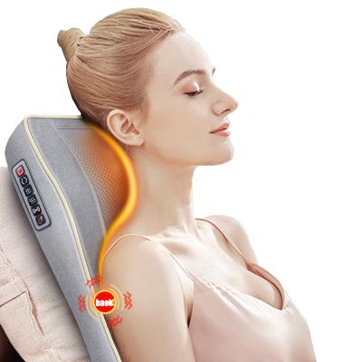 China Modern Hot Selling Amazon Massager Shoulder Shiatsu Neck Massager Home Massage Pillow With Heating for sale