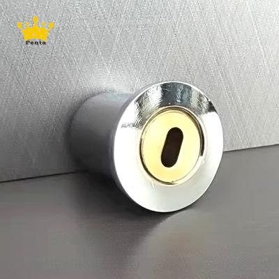 China FENTA Stainless Steel Connector Modern Brass Zinc Alloy Material Glass Connector Bathroom Shower Room Pipe Hose Connector for sale