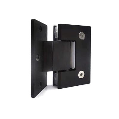 China FENTA A103B Traditional Heavy Duty Matte Black 135 Degree Shower Door Hinge For Glass To Glass for sale