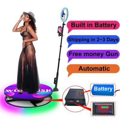 China Event/Party/Conference/Festival Hot Sale 360 ​​Degree Rotating Photo Video Booth Camera Booth Modular Portable Led Video Exhibit Booth for sale