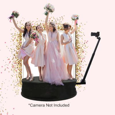 China Portable Auto Photo Booth Wedding Phone Camera Event/Dropshipping 360 Rotation Photo of Party/Conference/Festival with Ring Light for sale