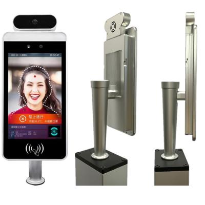 China Built-in siren face recognition scanner and support contactless machine in current APK2.5.3.5 for sale