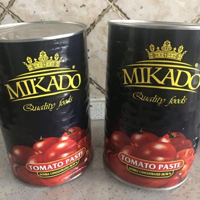 China Chinese Canned Tomato Sauce 28-30 Canned Tomato Sauce 36-38 Brix Factory for sale