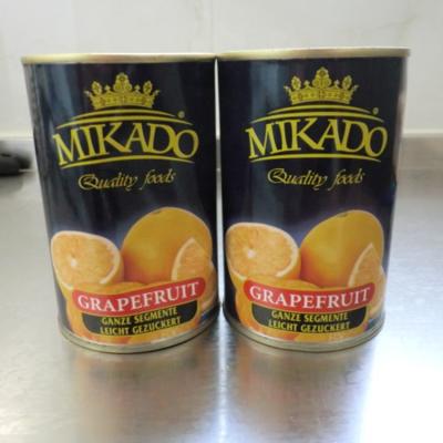 China Canned Fresh Pack Mikado Canned Food Grapefruit Segments In Light Syrup for sale