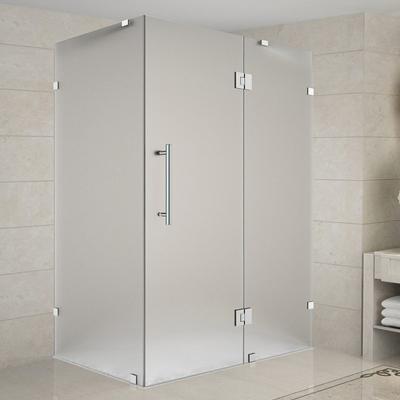 China Modern Simple Installation Square Glass Shower Rooms Modern Design Bath Enclosed Glass Temper Square Glass Shower Enclosure With Hinge for sale