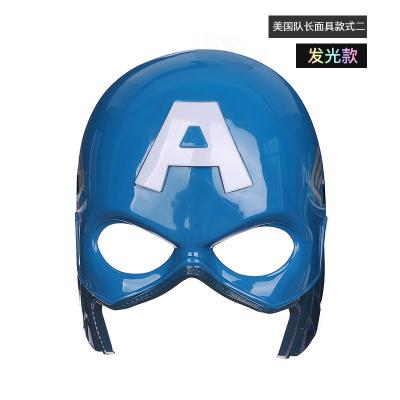 China Wholesale PVC Christmas Cosplay Birthday Led Halloween Party Cosplay Mask Face Mask Kids Spiderman Mask for sale