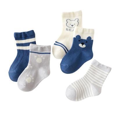 China Wholesale Breathable Anti Slip Socks Kids Baby Socks Grip Cotton Cartoon Baby Socks For Baby for sale