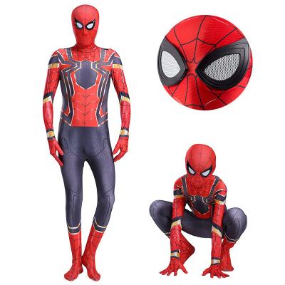 China Game Animation Role Playing Children's Boys Spider-Man Cosplay Costume Body Jumpsuits Halloween Costume Cosplay Party Clothes Dress Up for sale