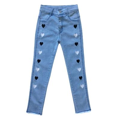 China Wholesale QUICK DRY 2022 Children Girl Jeans Kids Denim Pants Autumn Toddler Girls Jogger Pants Denim Pants for sale