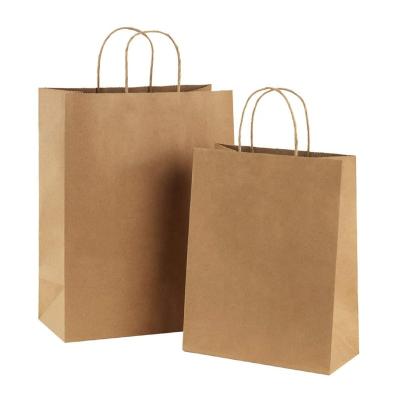 China Custom Recyclable Recyclable Paper Bag Food Grade Kraft Paper Bag With Printed Logo for sale